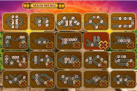 Aztec Solitaire Free screenshot 3