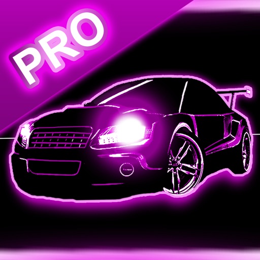 Glow Cars Racing 2 PRO - Happy Wheels On Fire icon