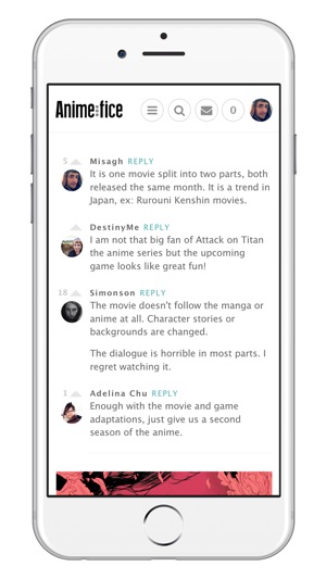 Animefice: Anime & Manga News(圖3)-速報App