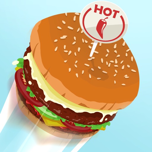 Sky High Burger Bounce: Fast Food Jump Pro iOS App