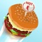 Sky High Burger Bounce: Fast Food Jump Pro