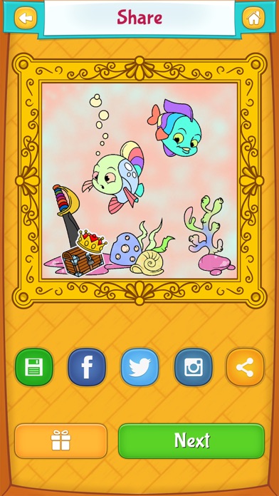 How to cancel & delete Fish Coloring Pages from iphone & ipad 4