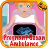 Princess Pregnant Emergency Ambulance - maternity games for girls