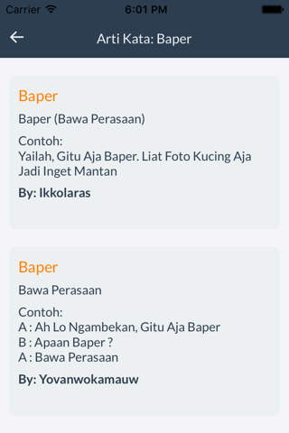 Kitab Gaul screenshot 3