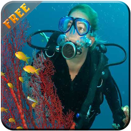 Scuba Diver Diamond Hunter Free iOS App