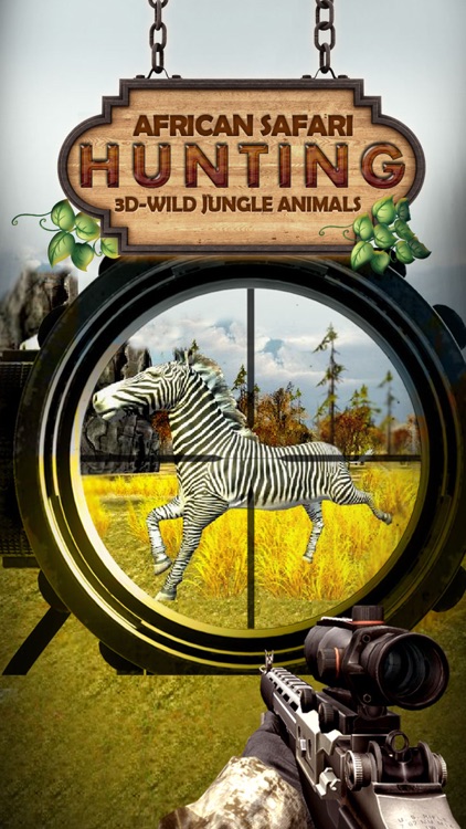 African Safari Hunting 3D-wild jungle animal screenshot-4