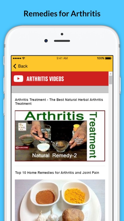 Arthritis - Signs of Arthritis and Natural Remedies screenshot-3