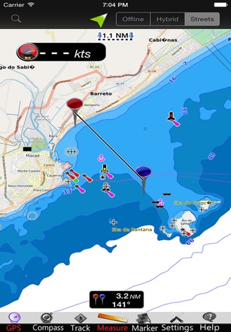 Brasil GPS Nautical Charts screenshot 2