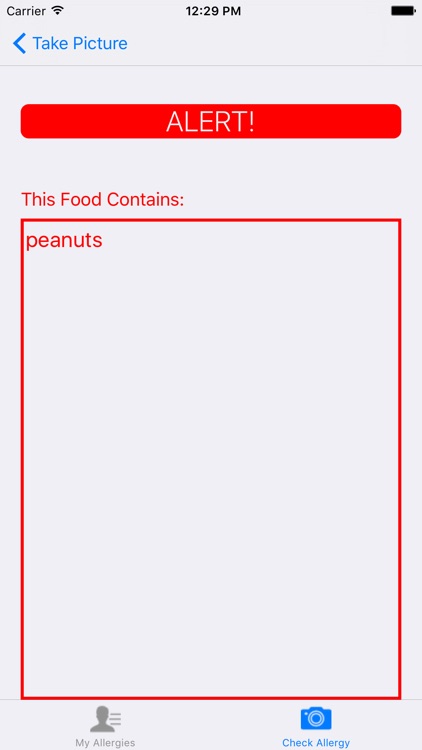 Food Allergy Snapper screenshot-4