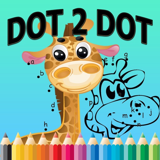 Preschool Dot to Dot Coloring Book: complete coloring pages by connect dot for toddlers and kids iOS App