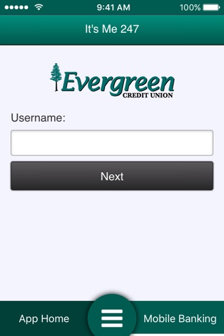 Evergreen Credit Union Mobile screenshot 2