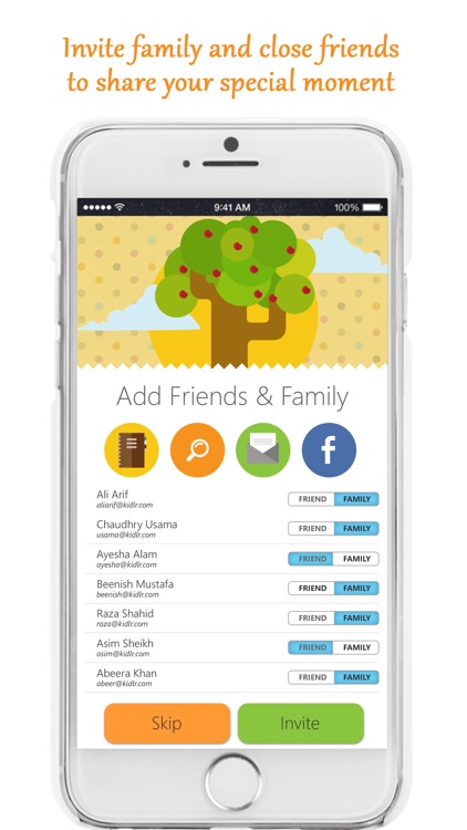 Kidlr - Baby Milestones Tracker & Kids Photo Book screenshot-3