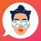 The #1 media company for millennial women brings you a new FUN and REAL way to have conversations when regular emojis don’t cut it