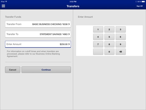 Dedhamobile Business for iPad screenshot 3