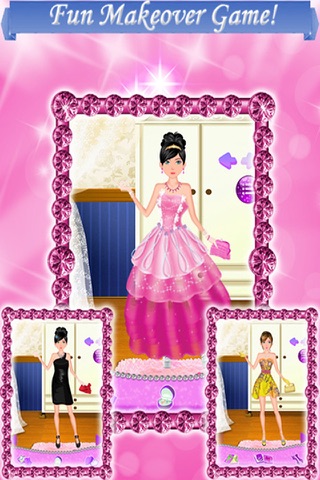Prom Night Salon Makeover:  Prom night party game screenshot 2