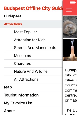 Budapest Offline City Guide screenshot 2