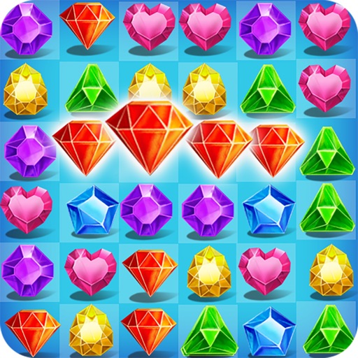 Clash of Diamonds Match 3 Icon