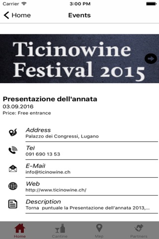 Ticinowine. screenshot 2