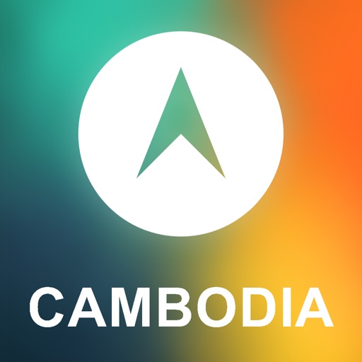 Cambodia Offline GPS : Car Navigation icon