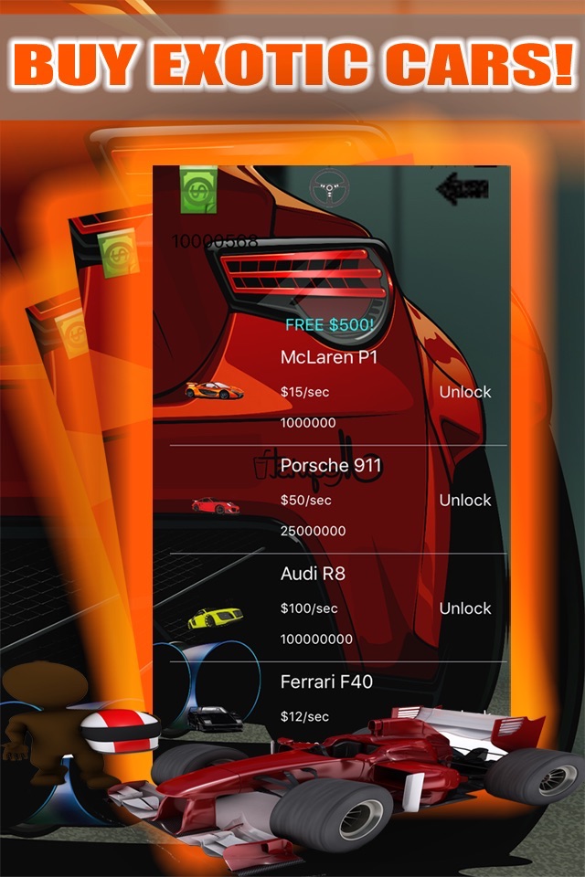 Car Billionaire - Exotic Luxury JDM Car Free Clicker Game screenshot 2