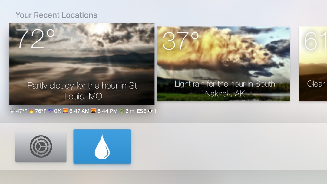 Forecast bar weather powered by forecast io 1 5w