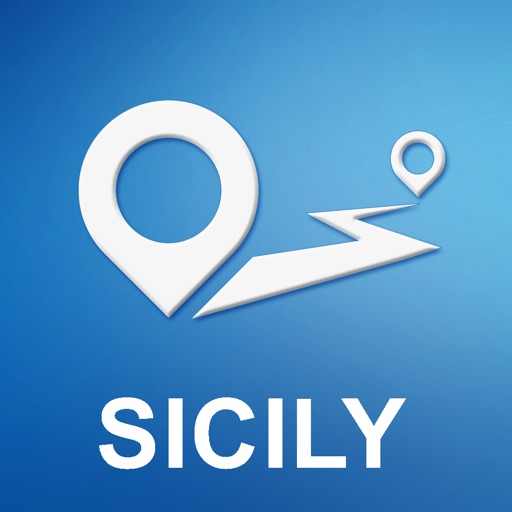 Sicily, Italy Offline GPS Navigation & Maps icon