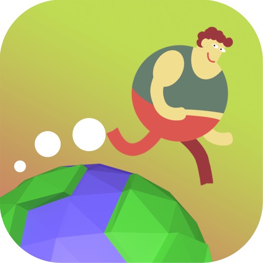 Race in Space- One way around the world Icon