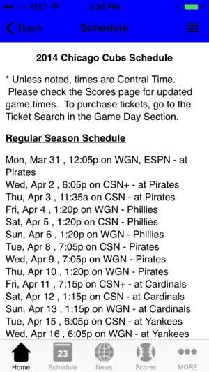 Chicago Baseball - a Cubs News App(圖3)-速報App