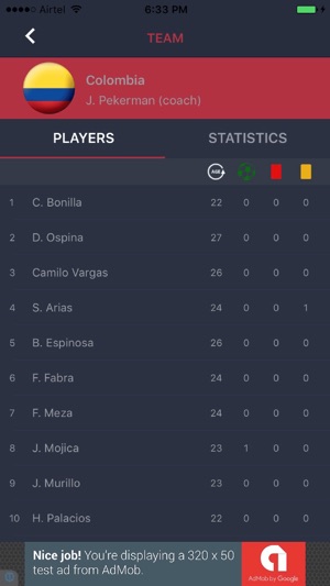 Live Score for Copa America(圖5)-速報App