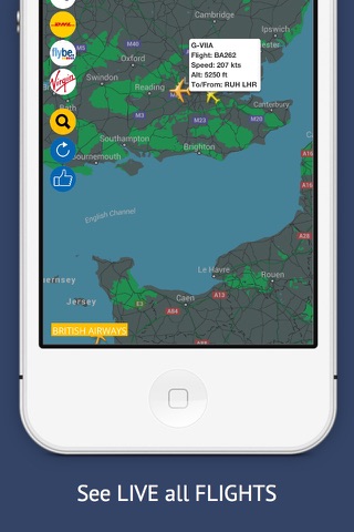 UK Tracker Free : Live flight status for England screenshot 3