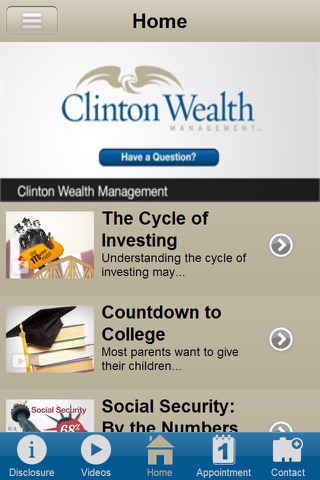 Clinton Wealth Management screenshot 2