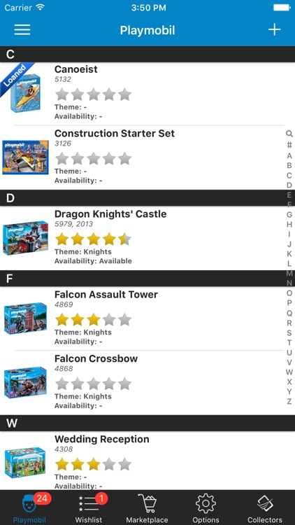 Playmobil Database Sets Organize Manage Inventory