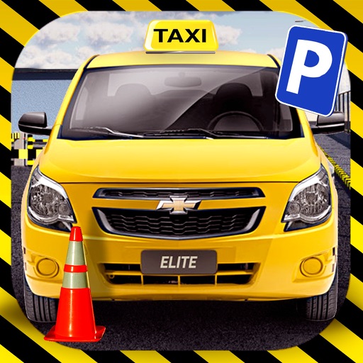 Yellow Taxi Driver Parking - Crazy Cab In New york City Traffic Simulator iOS App