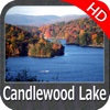 Candlewood Lake HD Connecticut GPS Map Navigator