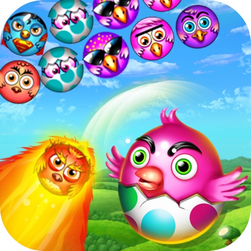 Crazy Bubble Bird Extreme - Dino Shoot Edition iOS App