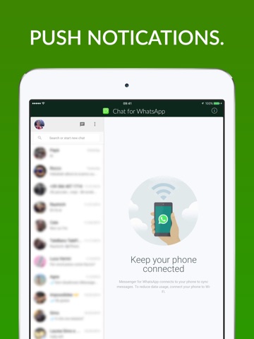 Chat for Whatsapp - iPad Version screenshot 2