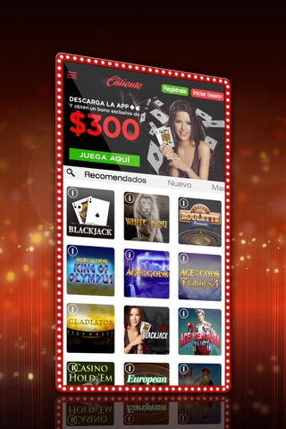 Caliente Casino screenshot 2