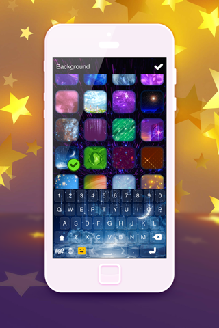 Magic Keyboard Designs – Glow.ing Key Skins with Cute Emoji and Fonts for Text.ing screenshot 4