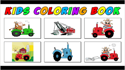 How to cancel & delete Tractor coloring book - Tractor coloring games Learning Book free for Kids from iphone & ipad 3