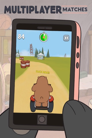 Free Fur All – We Bare Bears Minigame Collection screenshot 2