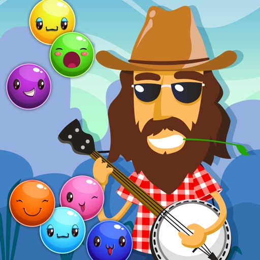 Bubble Dixie Adventure - FREE - Folk Banjo Shooter iOS App