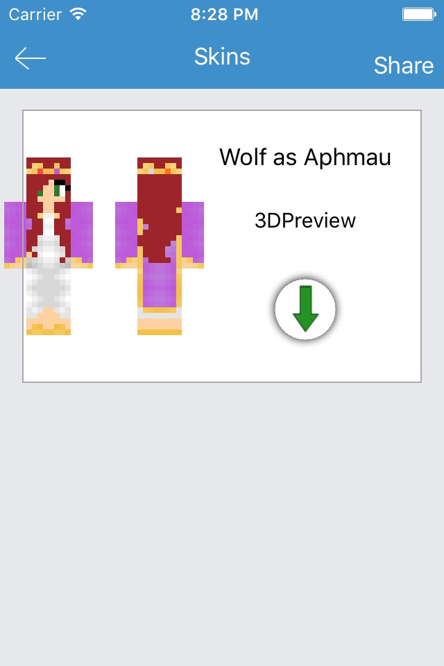Aphmau Skins for Minecraft - Best Skins Free App screenshot 2