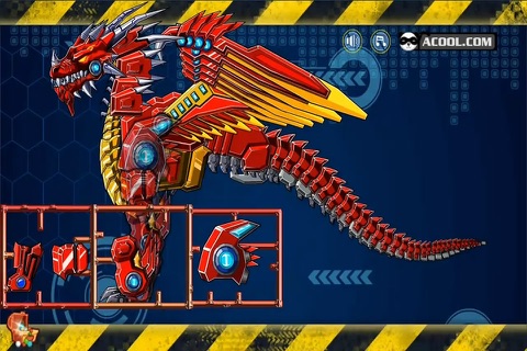 Toy Robot War:Robot Fire Dragon screenshot 2