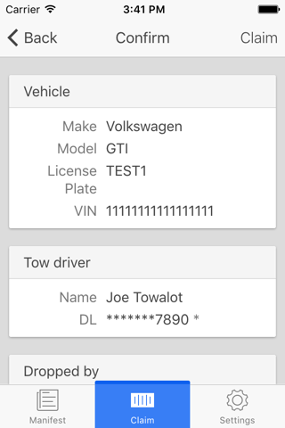 DropClaim Claim screenshot 3