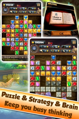 Jewel Games Quest 2 - Match 3# screenshot 3