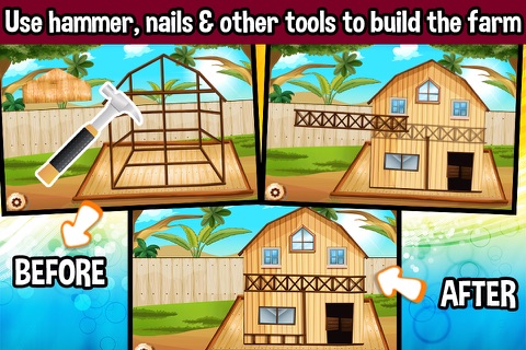 Скриншот из Farm House Builder - Build a Village Farm Town!