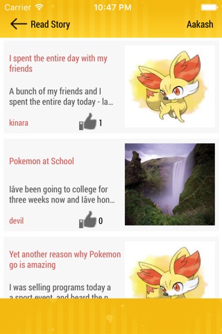 Pokestories screenshot 4