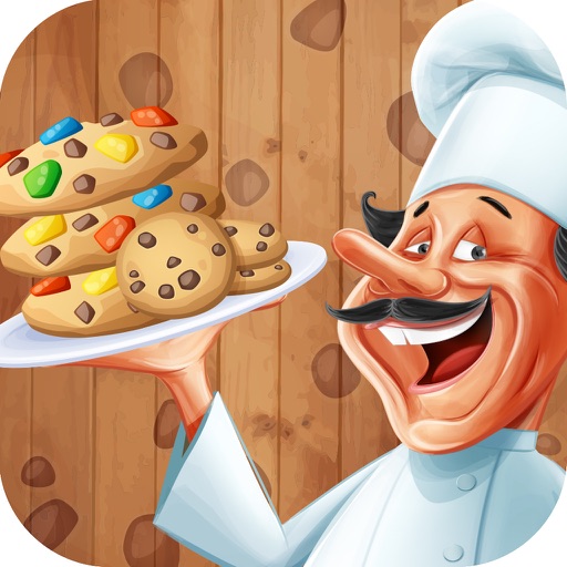 Dinner Cookie Server in Rush Kitchen Jam Casino iOS App