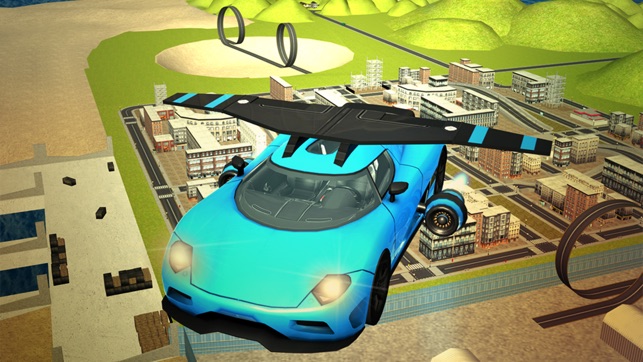 Flying Racing Fever N Furious Car Stunt(圖3)-速報App