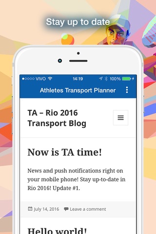 Athletes Transport Planner - TA screenshot 4